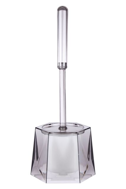 Orsina Dow Acrylic Toilet Brush Holder in Grey - image 1