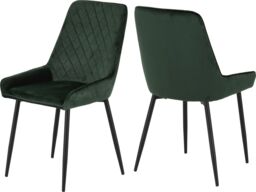 Seconique Avery Chair ( Pair ) in Emerald - thumbnail 7