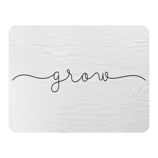 Benjamin Tate Design Text Glow Designer Blanket in Natural - Size: 120 cm x 150 cm - image 1