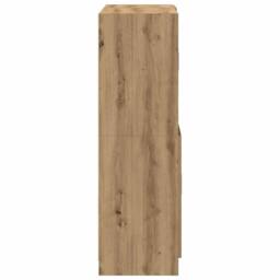 Berkfield Home 2 Piece Kitchen Cabinet Set Artisian Oak Engineered Wood in Brown - thumbnail 8