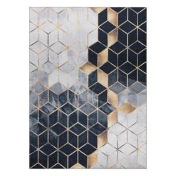 RugsX Andre Rug in Black - Size: 80 cm x 150 cm - thumbnail 2