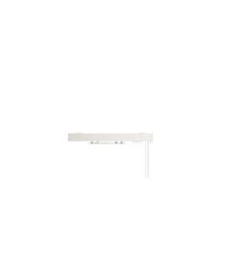 New Edge Blinds White Corded Contour Curtain Track - Size: 200 cm - thumbnail 1