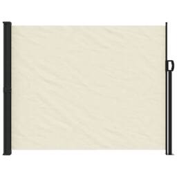 Berkfield Home Retractable Side Awning Cream 160x500 cm