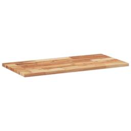 Berkfield Home Table Top Rectangular 60x40x2 cm Solid Wood Acacia in Brown - Size: 60 x 40 x 2 cm - thumbnail 5