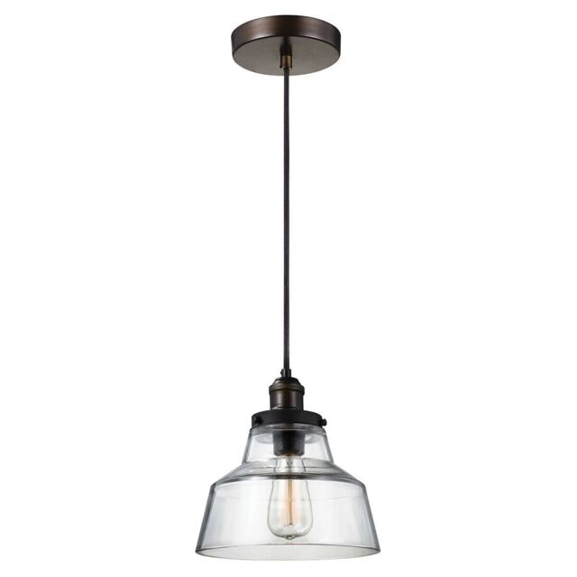 Loops Ceiling Pendant Light Painted Aged Brass Finish Dark Weathered Zinc LED E27 60W in Metallics