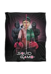 Squid Game Season 3 152 X 127 cm Poster Silky Touch Super Soft Throw Blanket in White - thumbnail 1