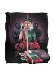 Squid Game Season 3 152 X 127 cm Poster Silky Touch Super Soft Throw Blanket in White - thumbnail 2