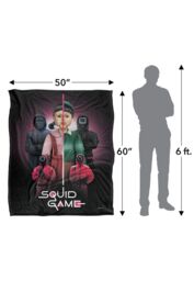 Squid Game Season 3 152 X 127 cm Poster Silky Touch Super Soft Throw Blanket in White - thumbnail 5