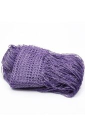Neel Blue Glitter String Curtain Polyester Fringe Panel Spaghetti Tassel Curtain, 200cm x 90cm in Lilac - Size: 200 cm x 90 cm - thumbnail 3