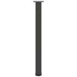 Berkfield Home Modern Coffee Table Legs 4 pcs Anthracite 90-92 cm Steel in Dark Grey - thumbnail 5