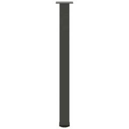 Berkfield Home Modern Coffee Table Legs 4 pcs Anthracite 90-92 cm Steel in Dark Grey - thumbnail 6