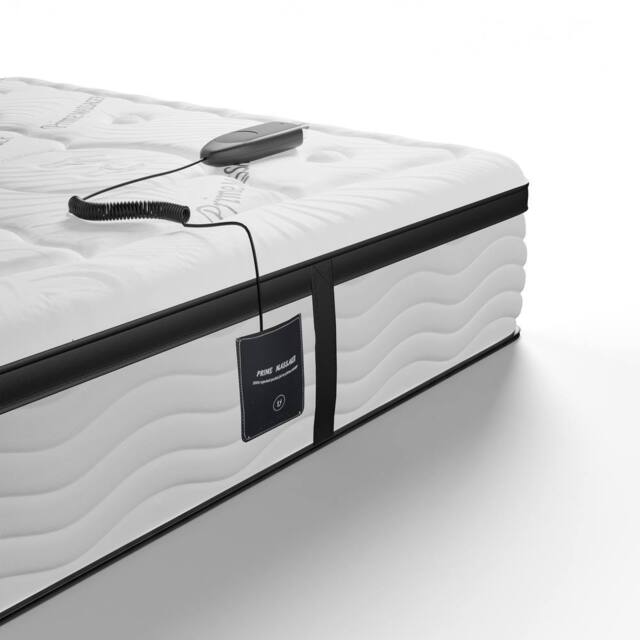 Prime Massage 3000 Gel Pocket Mattress in Natural White - Size: Single - image 1