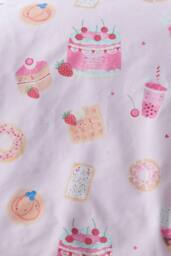 Catherine Lansfield 'Sweet Treats' Fitted Sheet in Pink - Size: Double Fitted - thumbnail 2