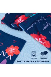 Disney Stitch Blue Beach Towel - thumbnail 4