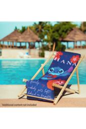 Disney Stitch Blue Beach Towel - thumbnail 2