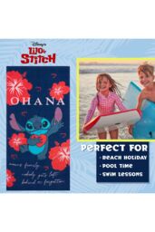 Disney Stitch Blue Beach Towel - thumbnail 3