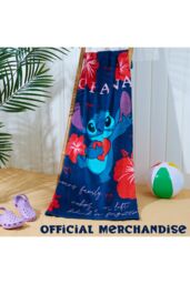 Disney Stitch Blue Beach Towel - thumbnail 5
