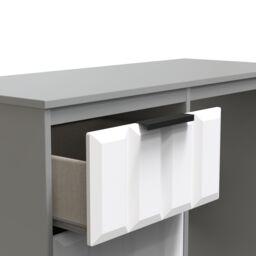 Ready Assembled 2 U Seattle Vanity (Ready Assembled) in Mid Grey - Size: Medium - thumbnail 5