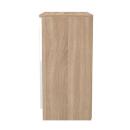 Ready Assembled 2 U Lucca 2 Door Cabinet (Ready Assembled) in Light Oak - Size: Medium - thumbnail 3