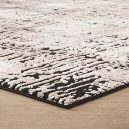 Desire Rugs Belgravia Living Room Area Rug Metallic Sheen Modern Illusion Design in Beige - Size: 120 cm x 170 cm - thumbnail 5