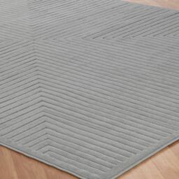 Livabliss Le Mans-Modern Beige Grey White 3D High & Low Pile Textured In- & Outdoor Rug - Size: 200 cm x 275 cm - thumbnail 6