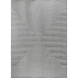 Livabliss Le Mans-Modern Beige Grey White 3D High & Low Pile Textured In- & Outdoor Rug - Size: 200 cm x 275 cm - thumbnail 2