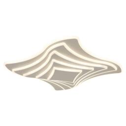 Netlighting Octavio Semi Flush Ceiling Light Matt Sand LED 2700 6000K in Beige