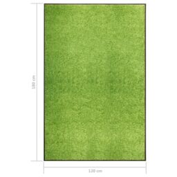 Berkfield Home Doormat Washable Green 120x180 cm - thumbnail 6