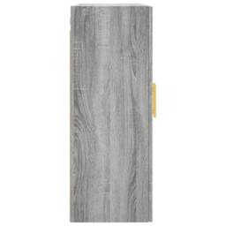 Berkfield Home Wall Mounted Cabinets 2 pcs Grey Sonoma 69.5x34x90 cm - thumbnail 7