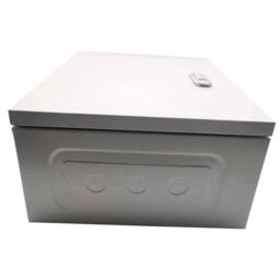 FLAVORA Outdoor Enclosure Waterproof Electrical Distribution Box in Silver - Size: 500mm - thumbnail 5