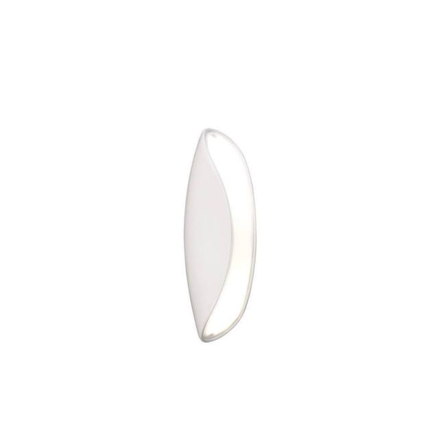 Netlighting Pasion Wall Lamp 2 Light E27 Gloss WhitePolished Chrome in White - image 1
