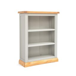 Cabinet Bits Bookcase with Plinth 90x70x25cm in Light Grey - Size: 90 x 70 x 25 cm - thumbnail 2