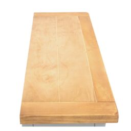 Cabinet Bits Bookcase with Plinth 90x70x25cm in Light Grey - Size: 90 x 70 x 25 cm - thumbnail 5