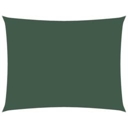 Berkfield Home Sunshade Sail Oxford Fabric Rectangular 2.5x3.5 m Dark Green - thumbnail 2