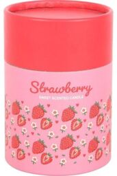 KDMD Strawberry Scented Candle in Pink - thumbnail 4