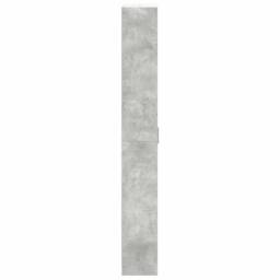 Berkfield Home Wardrobe Concrete Grey 55x25x189 cm Engineered Wood - Size: 55 x 25 x 189 cm - thumbnail 7