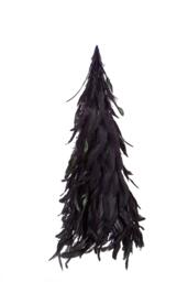 Dark Purple Small Feather Tree, Striking Design