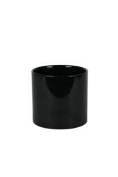 KDMD Hortus Glossy Black Ceramic Pot 13cm 2 Pack - thumbnail 1