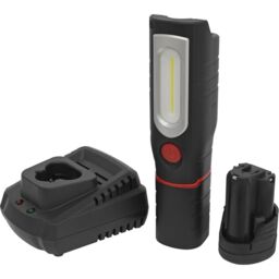 Loops 12V 360Ã‚ ° Swivel Inspection Light Kit - 1.5Ah Battery & Charger - 8W COB LED - thumbnail 5