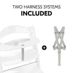 hauck Alpha+ Wooden Highchair - White - thumbnail 7