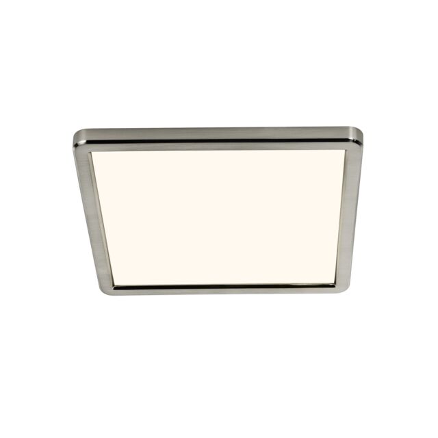 Nordlux Oja Ceiling Light Silver Plastic Hallway LED 3000/4000k Mains 30cm in Metallic Gold - image 1