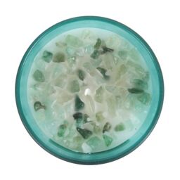 Something Different Mint Heart Chakra Scented Candle in Teal - thumbnail 4