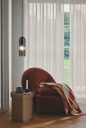 Nordlux Vintage Indoor Pendant Light Black Glass E27 Fluted - Mains Powered, IP20 - thumbnail 5