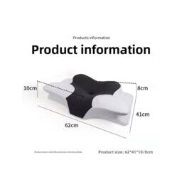 SPETLEK Ergonomic Memory Foam Pillow For Cervical Neck Shoulder Pain Relief - thumbnail 2