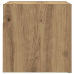 Berkfield Home Wall Mounted TV Cabinet Artisan Oak 30.5x30x30 cm in Brown - thumbnail 5