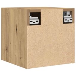 Berkfield Home Wall Mounted TV Cabinet Artisan Oak 30.5x30x30 cm in Brown - thumbnail 6