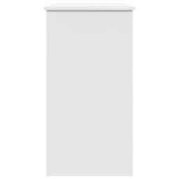 Berkfield Home Desk White 80x40x75 cm Engineered Wood - Size: 80 x 40 x 75 cm - thumbnail 6