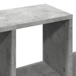Berkfield Home Wall Shelf Concrete Grey 100x20x53 cm Engineered Wood - Size: 100 x 20 x 53 cm - thumbnail 7