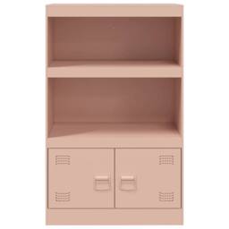 Berkfield Home Sideboard Pink 67x39x107 cm Steel - Size: 67 x 39 x 107 cm - thumbnail 6