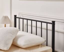 Crazy Price Beds Ltd Cromer Black Metal Bed - Size: Single - thumbnail 6